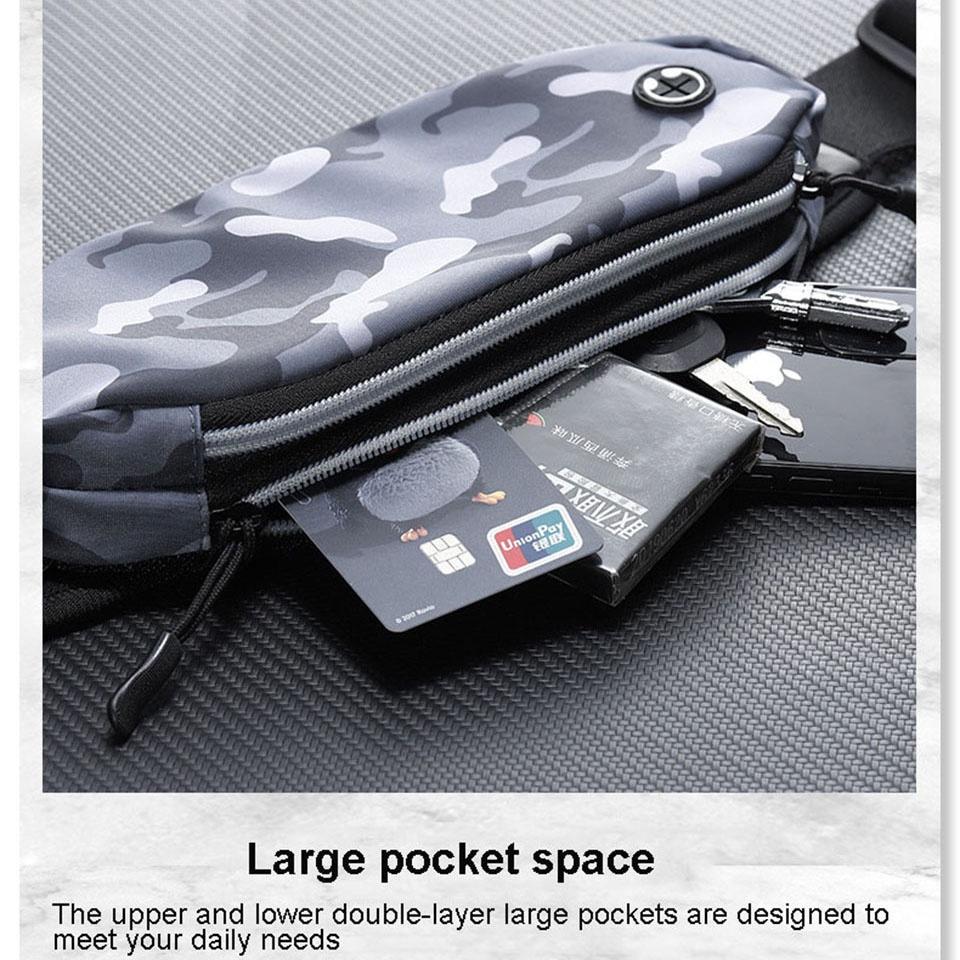 Túi đeo hông đựng điện thoại chống trộm chống thấm nước di động tiện dụng cho nam và nữ
