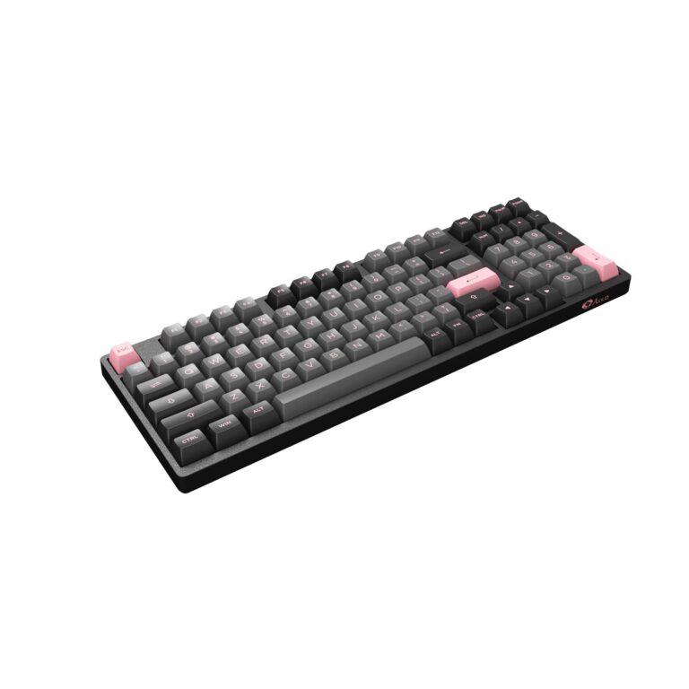 Bàn Phím Cơ AKKO 3098 ASA – Black Pink (AKKO CS switch / Hotswap / Foam tiêu âm) - Hàng Chính Hãng