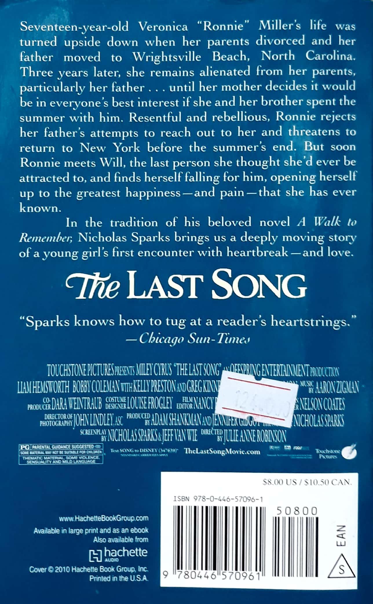 The Last Song (Movie Tie-In)