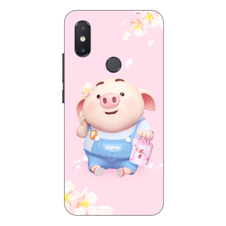 Ốp lưng điện thoại Xiaomi Mi 8 SE hình Heo Con Lì Xì - Hàng chính hãng