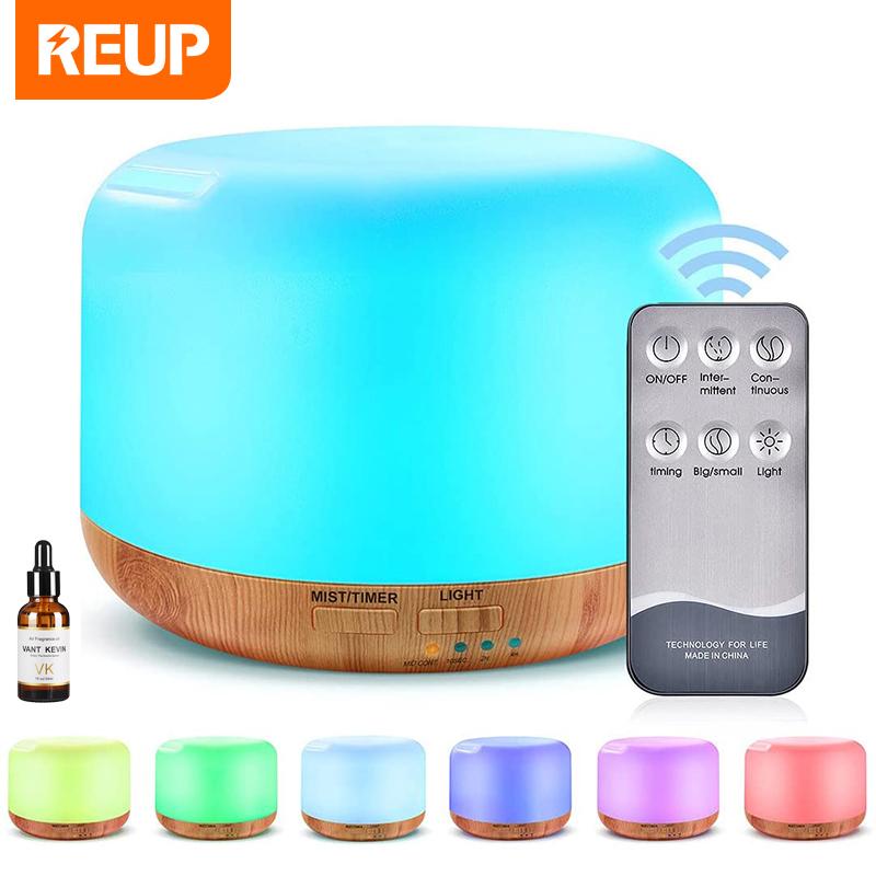 Máy Tạo Độ Ẩm Không Khí Thơm Đèn Máy Khuếch Tán Tinh Dầu Cho Nhà Làm Thơm Phòng Xông Hương Thơm Lọc Khuếch Tán Tinh Dầu Phun Sương Tạo