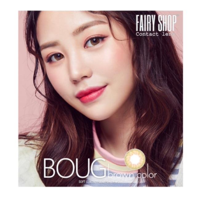 Áp tròng BOUG BROWN 0 độ - Kính Áp Tròng FAIRY SHOP CONTACT LENS