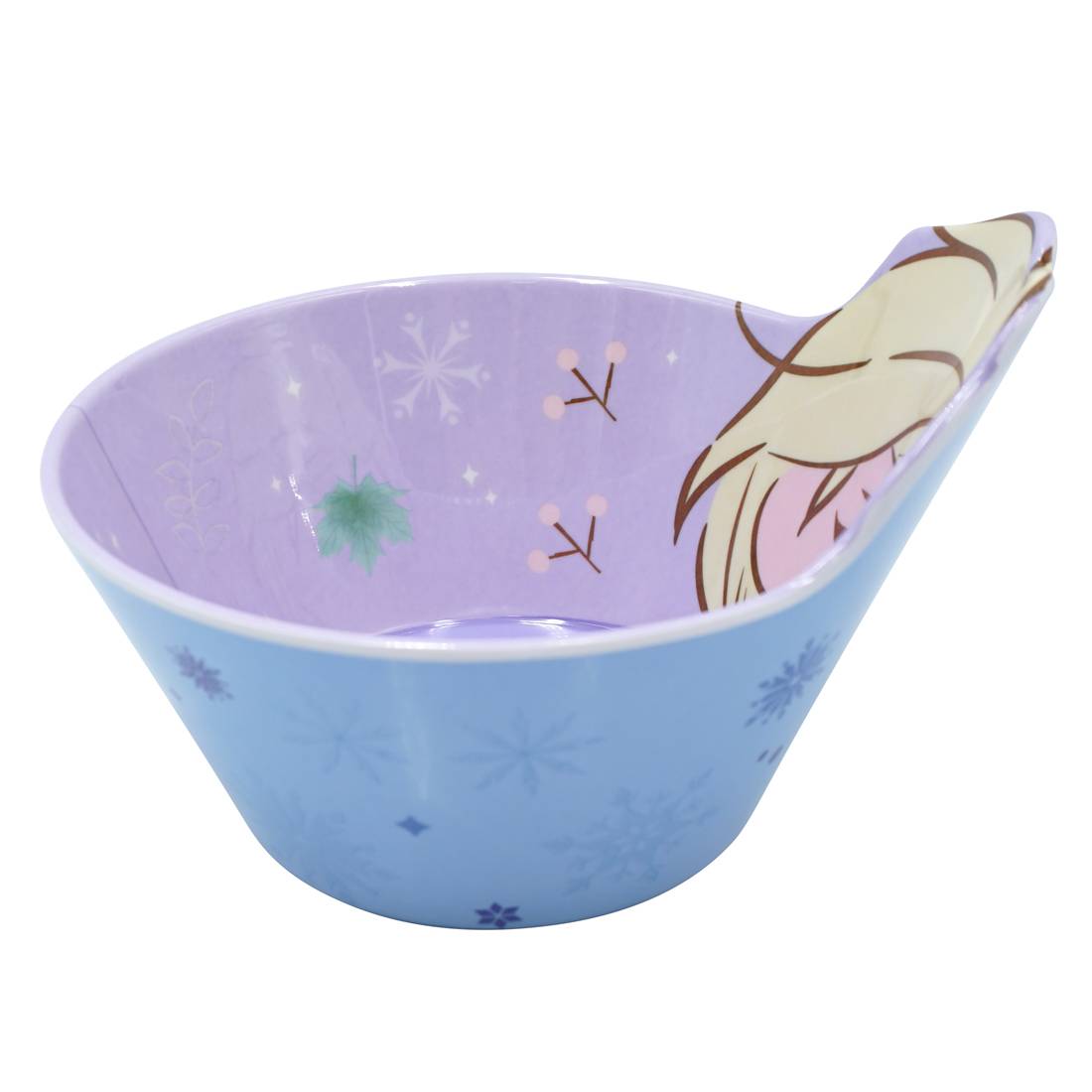 Chén tô ăn dặm melamine Disney hình Elsa Frozen 3D cho bé gái