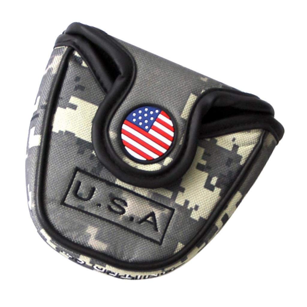 2Pcs Golf Head Cover Club Cover Protector Golf Head Guard Golf Accessories