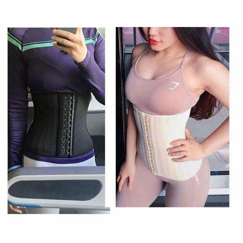 gen siết eo giảm mỡ latex 25 xương thông hơi nhập khẩu YTALY