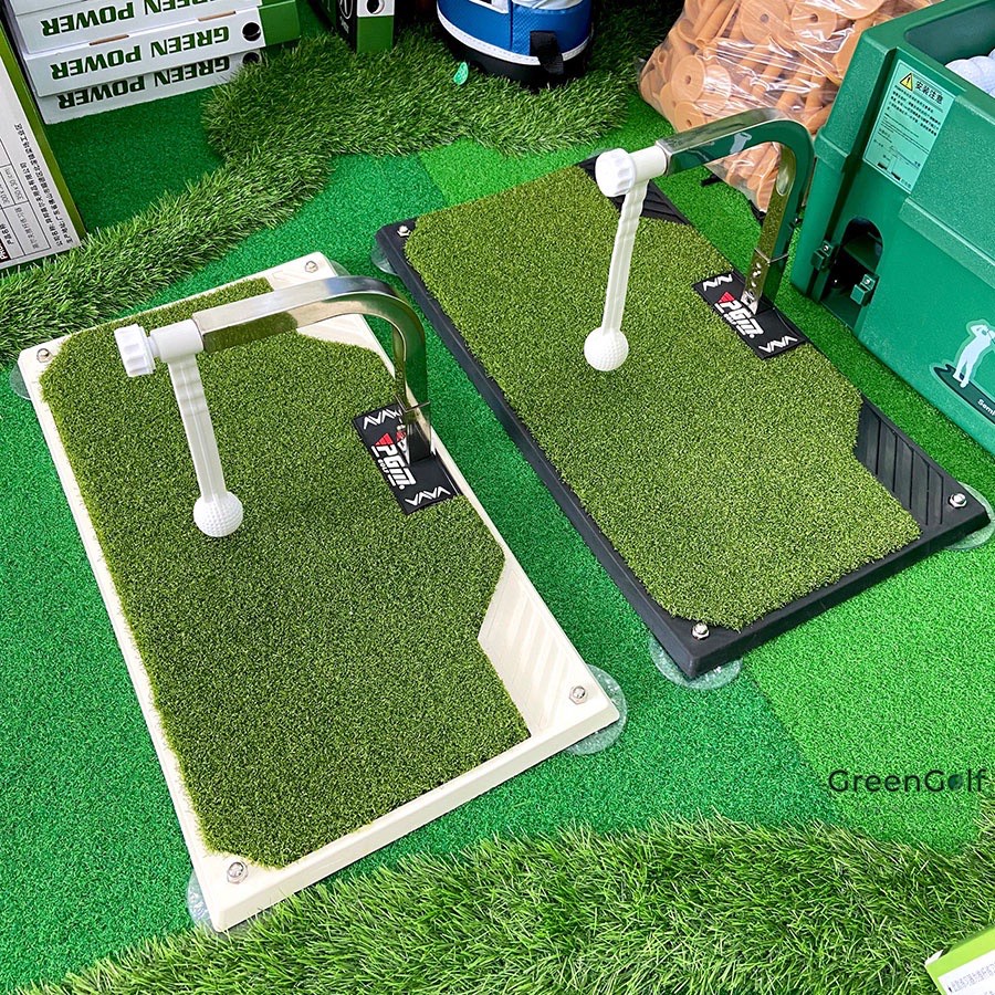 Thảm tập Swing Golf xoay 360 độ nhập khẩu PGM trong nhà luyện Pitching và Chip chỉnh tư thế lưng TT013
