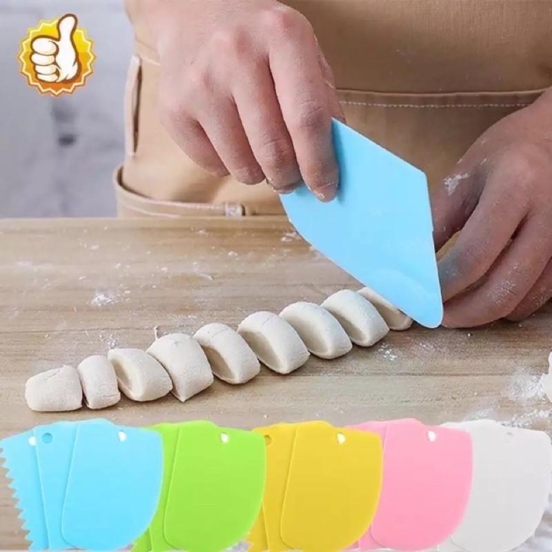 Bộ 3 món chà láng + vét bột + tạo vân bánh