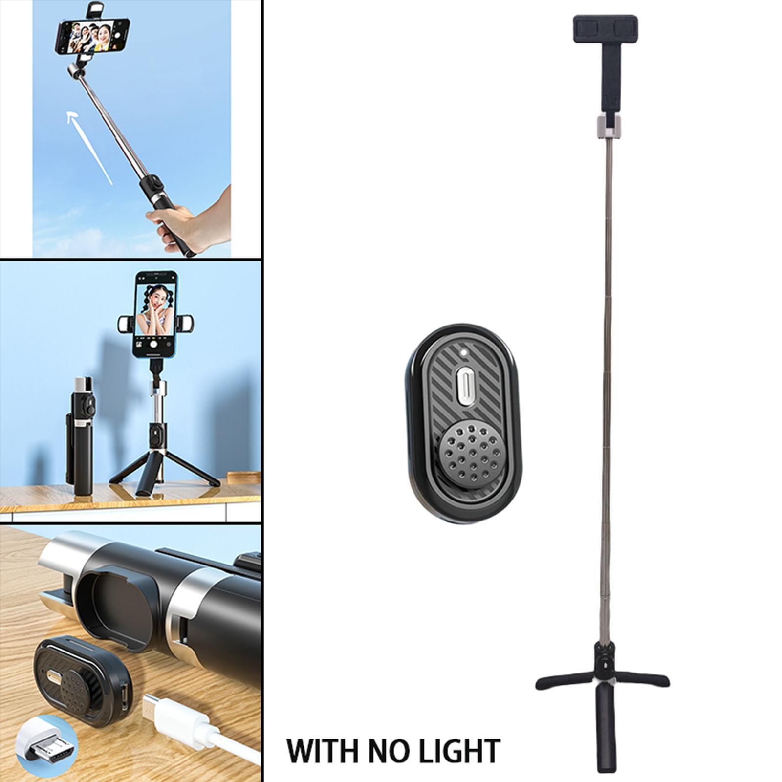 Bluetooth Selfie Stick Tripod Smart Phone Holder for for Android Smartphone No