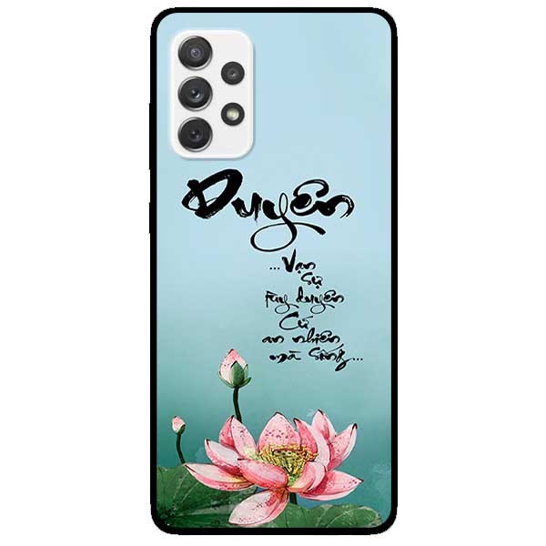 Ốp lưng dành cho Samsung Galaxy A32 - A52 - A72 - mẫu Duyên Sen Hồng
