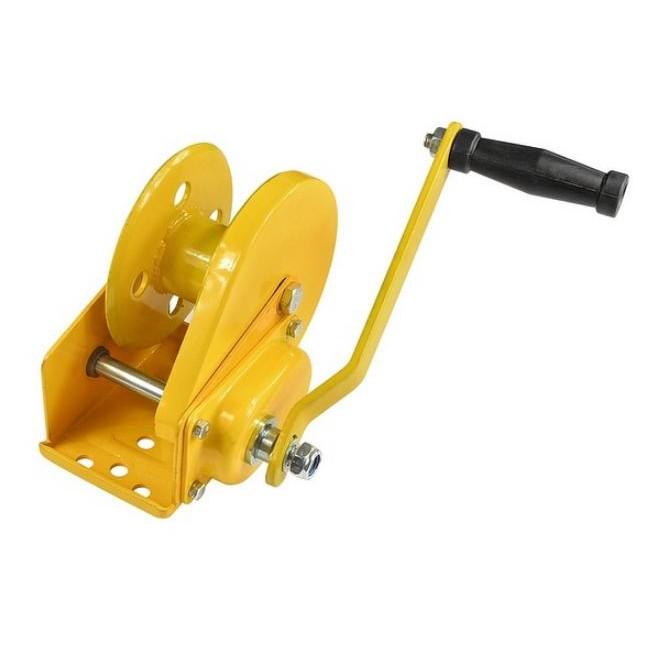 Tời quay tay vàng không cáp 1200LBS - 544kg - tời có cáp