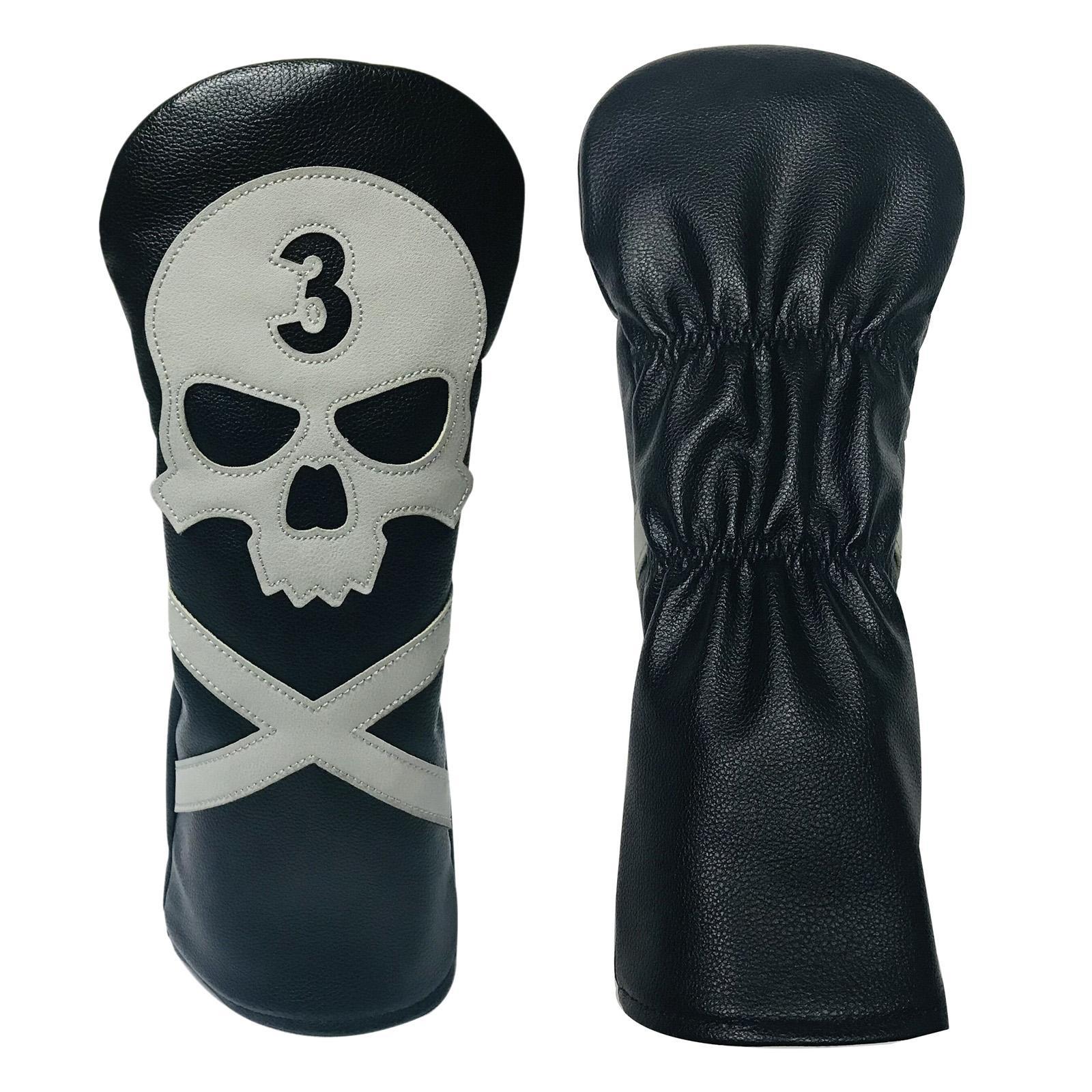 2 Pieces Golf Head Cover Club Headcover Protector Golfer Equipment