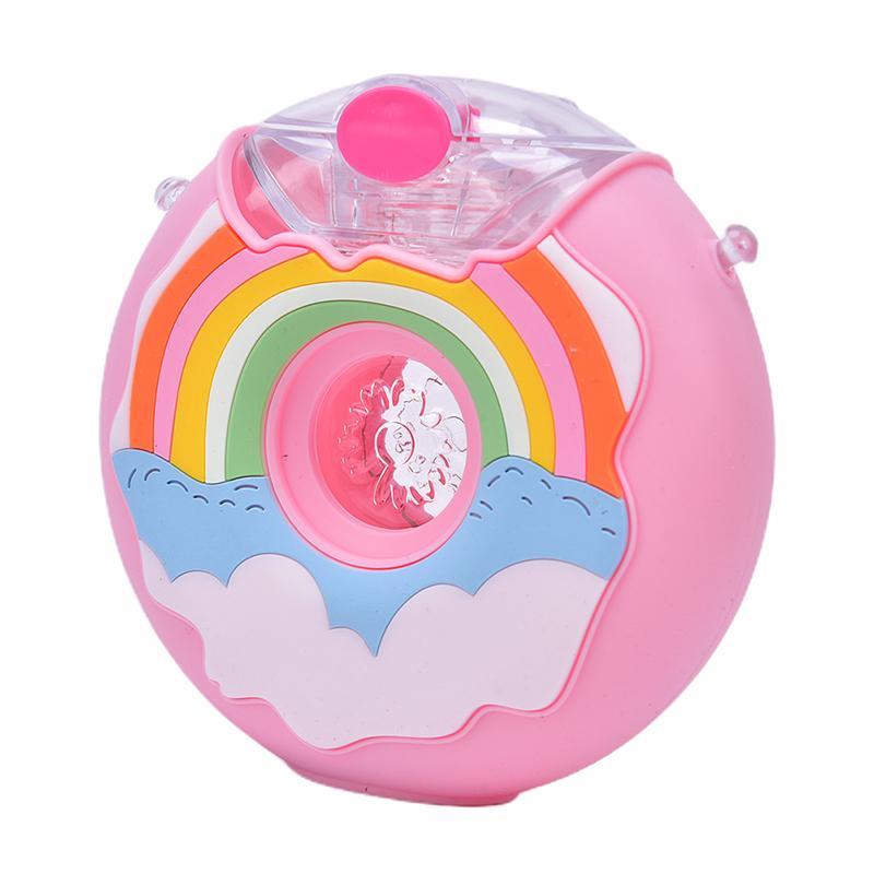 Sang Trọng Hoạt Hình Bình Nước Cho Bé Tặng Ốp Ấm Đun Nước Ống Hút Nước Di Động Ấm Đun Nước Ống Hút Bình Nước