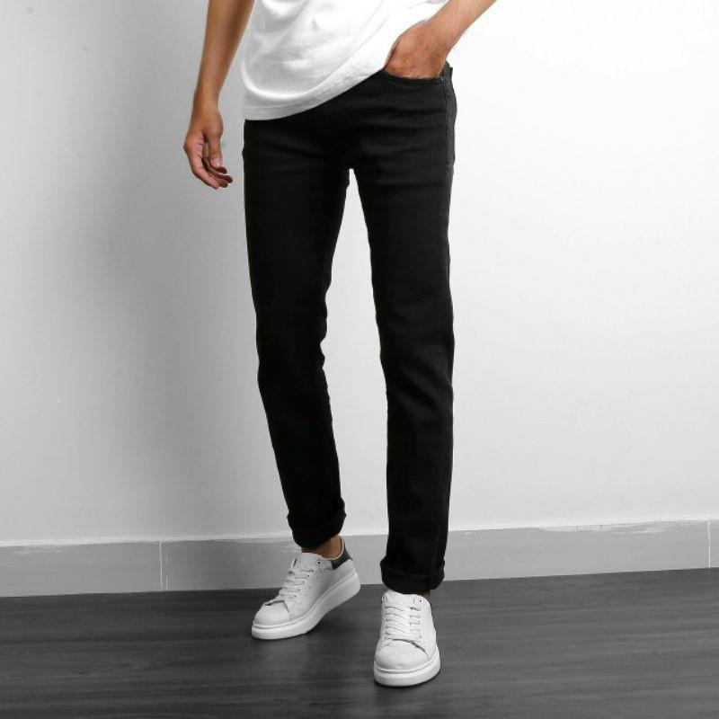 Quần Jean đen Nam Form Slimfit
