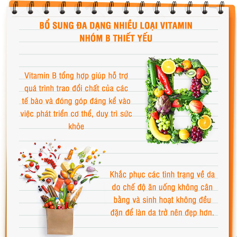 Viên uống Vitamin B tổng hợp DHC Nhật Bản thực phẩm chức năng bổ sung 8 loại vitamin B tốt cho sức khỏe và sắc đẹp JN-DHC-MIX