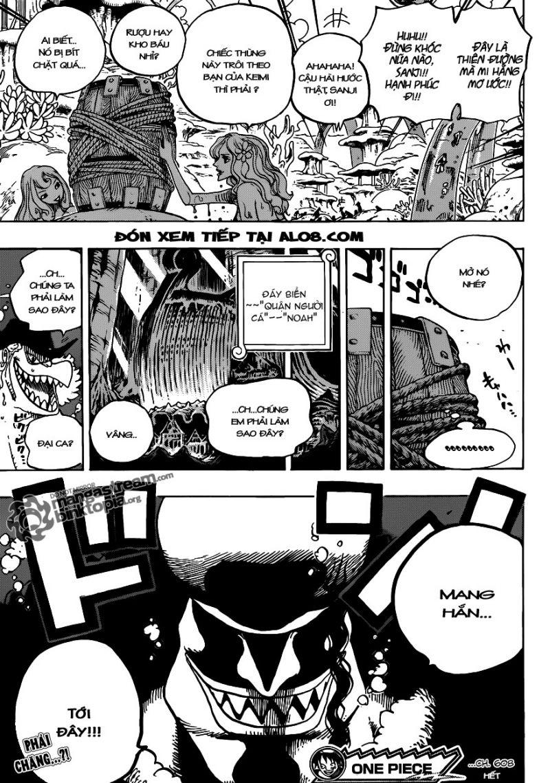 đảo hải tặc - one piece chapter 608 16