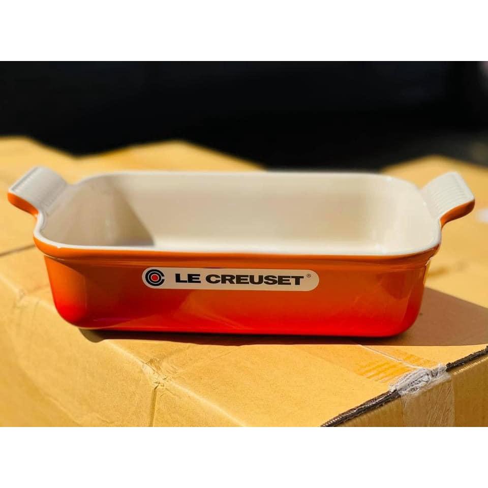 KHAY GỐM BỎ LÒ LE CREUSET 26 CM CAM