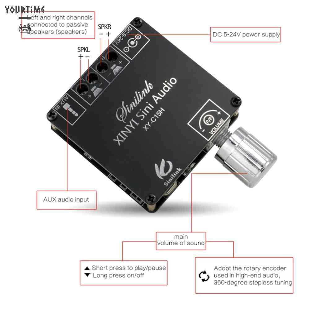 Bảng Mạch Khuếch Đại Âm Thanh Bluetooth XY-C15H 20Wx2