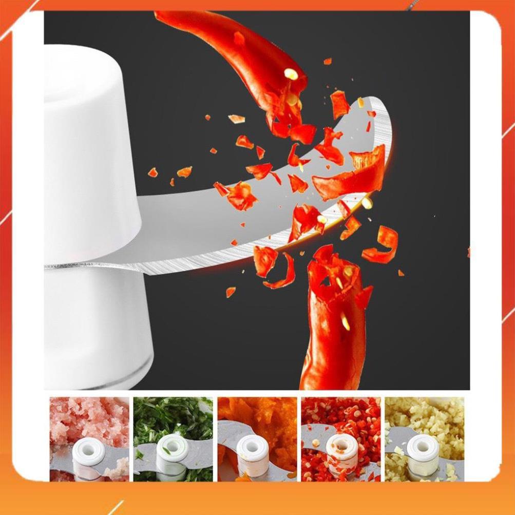 Free Ship - Dụng Cụ Xay Tỏi Ớt --Rút Dây Mẫu Mới