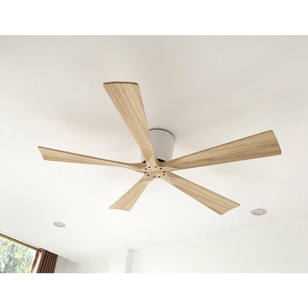 Quạt Trần Gỗ Phong Cách Đông Dương LÊ GIA LGFAN738V - Chiều Cao 22cm - Sải Cánh 132cm - Bảo Hành 5 Năm