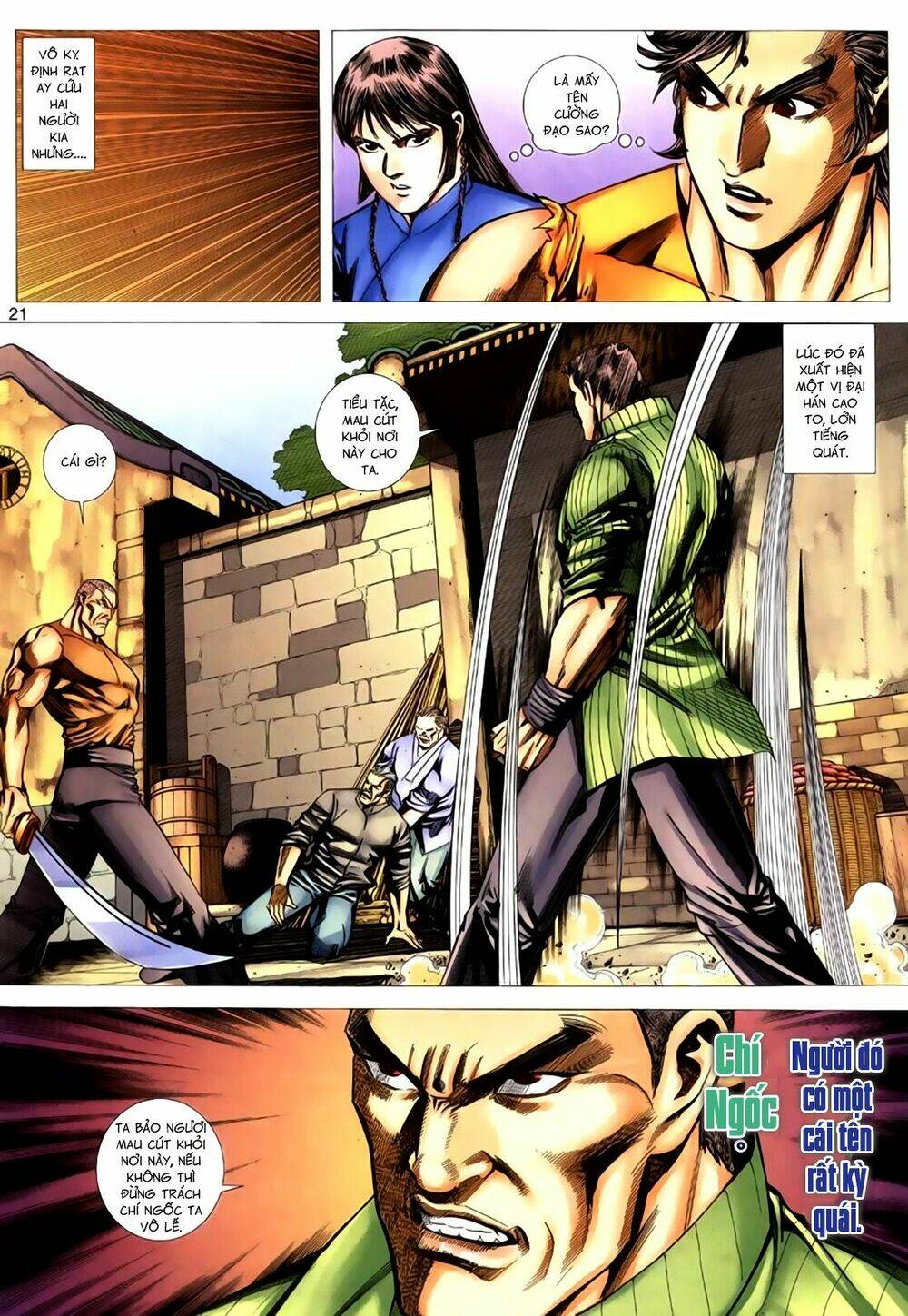 túy quyền tiền truyện chapter 20 21