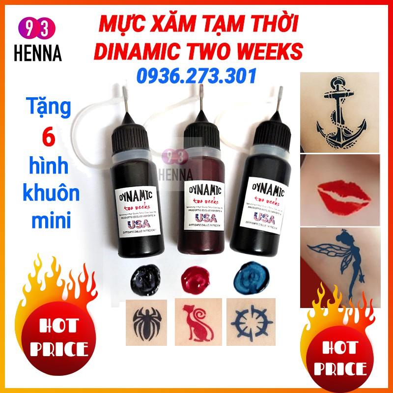 HOT Mực xăm trái cây tạm thời 15 ngày ( TẶNG 6 hình mini)