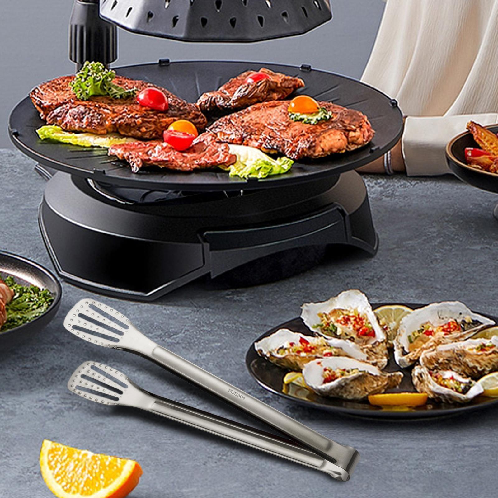 Kitchen s  Serving s Steak Clamp for BBQ Grilling Barbeque Cooking Utensil ,