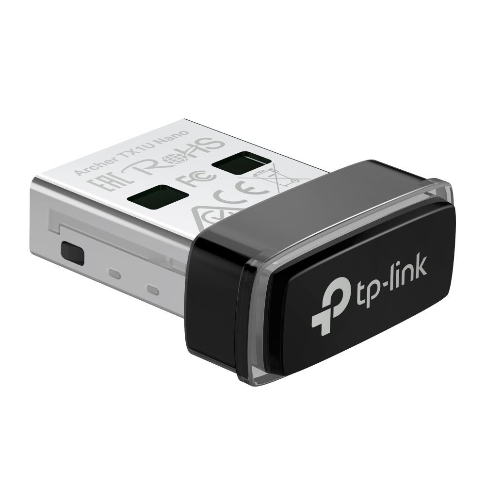 USB WIFI 6 TP-Link Archer TX1U Nano | AX300 2.4Ghz | Cắm và chạy | AP Mode | Bảo hành 2 năm | Hàng Chính Hãng