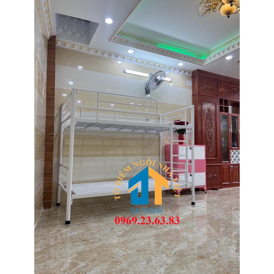 GIƯỜNG TẦNG NGỦ SẮT TRÒN 1M2X2M