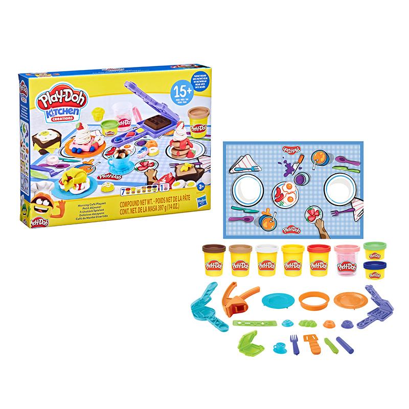 Đồ Chơi PLAYDOH Bộ Tiệm Cà Phê Sáng F2771/F1791