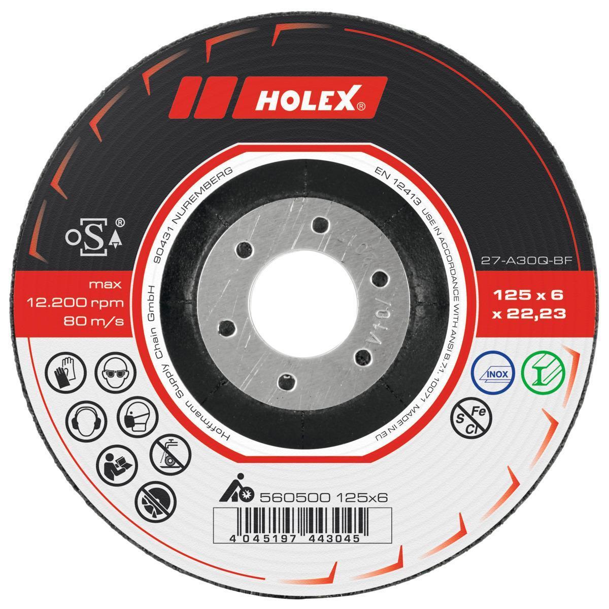 ĐÁ MÀI HOLEX 125MM DÀY 6MM