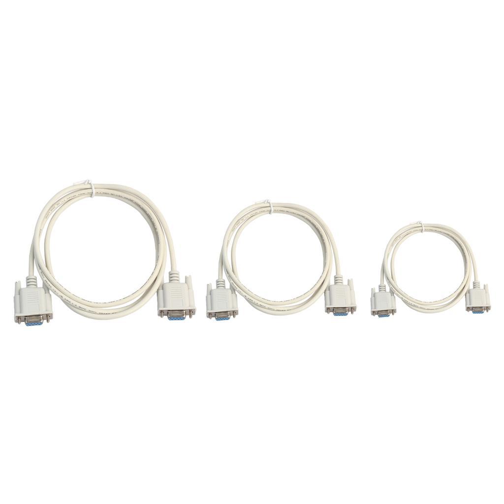 PVC RS232 Female to Female DB9  Adapter Cable Serial Port Cable
