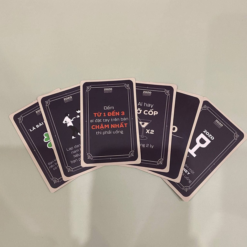 Bộ Bài Uống Bia Ler Mer 2 Phiên Bản 2022 50 Lá Drinking Game Hot Trend 52 Lá Trò Chơi Tụ Tập Cùng Bạn Bè