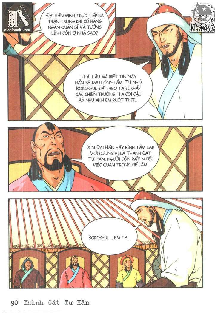 thành cát tư hãn chapter 59 4