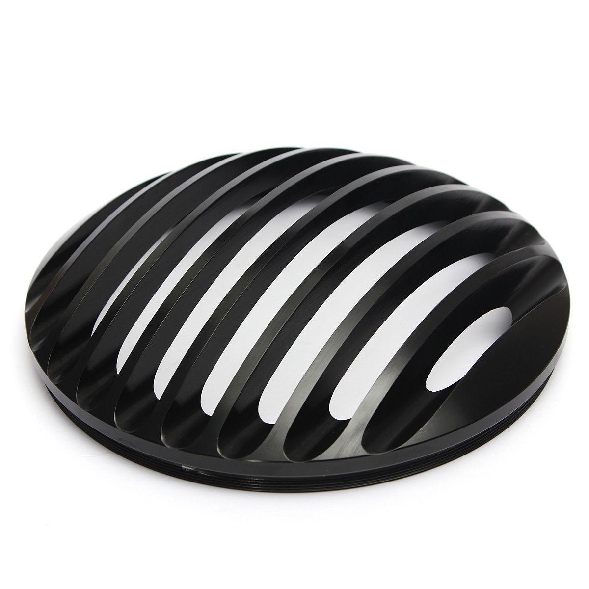 6 Inch Motorcycle  CNC Aluminum Grill Headlight Cover for