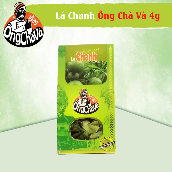 Lá Chanh Ông Chà Và 4g (Lime Leaf)