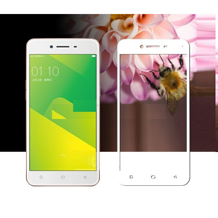 Tấm dán kính cường lực full màn hình dành cho OPPO Neo 9 A37 phủ màu