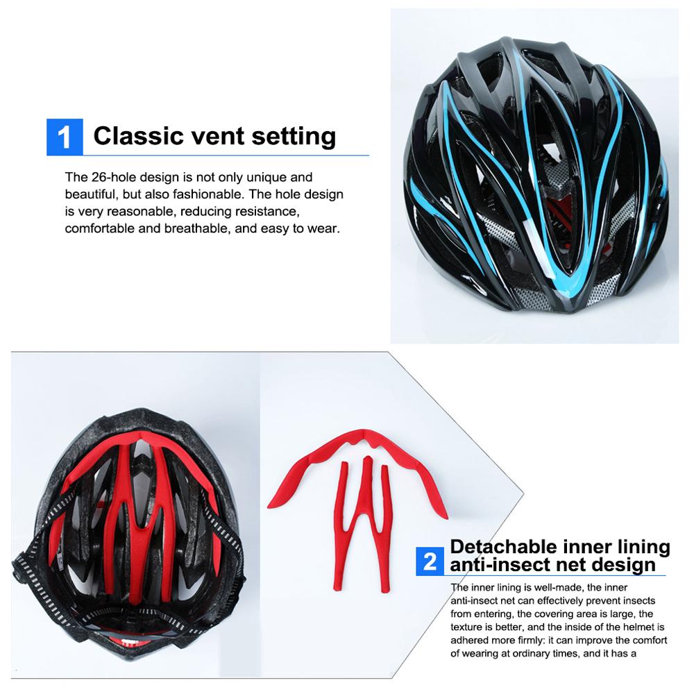 Mũ bảo hiểm xe đạp siêu nhẹ với lỗ thông hơi