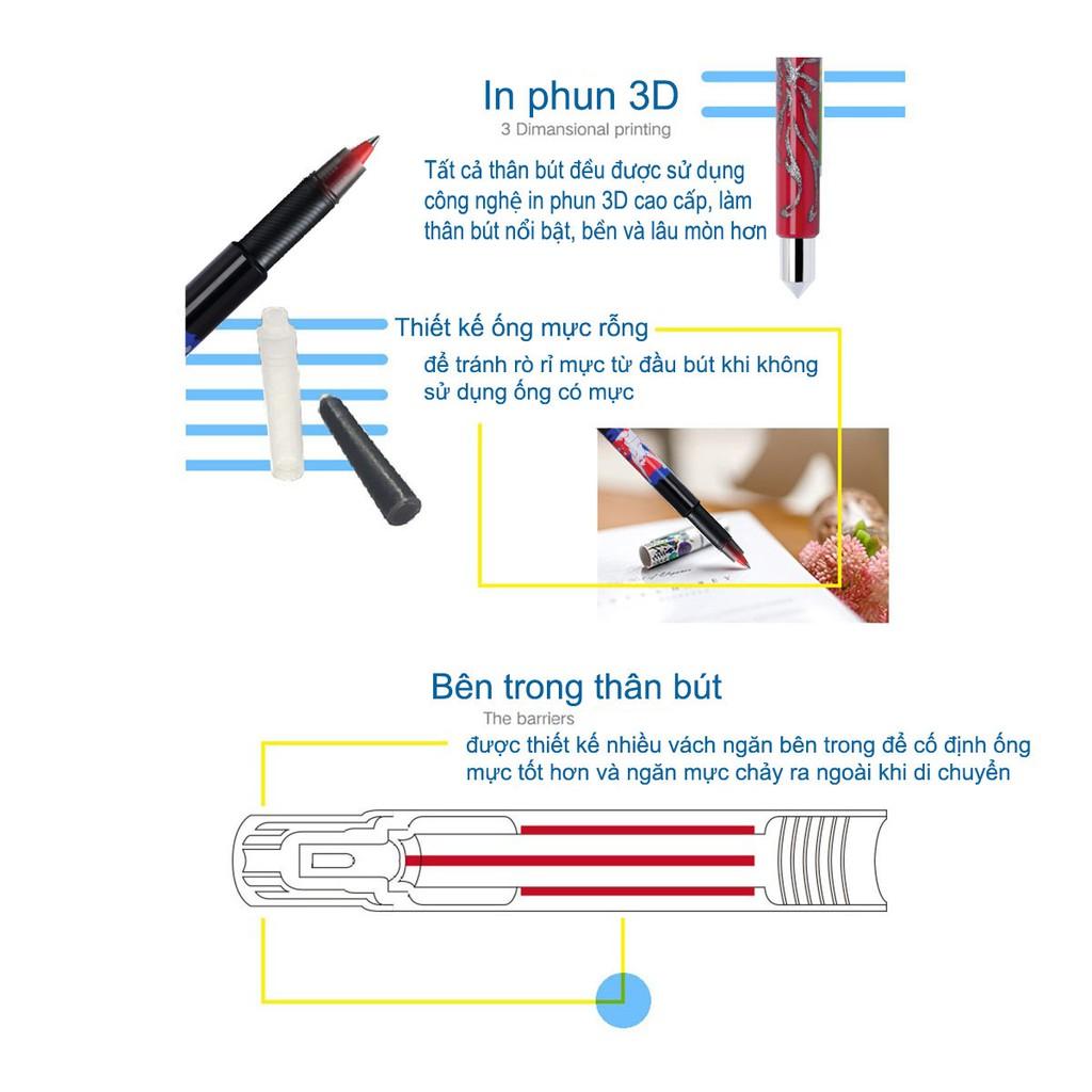 Bút bi ký STABILO BeCrazy &quot;Magic ink&quot; + bút xoá STABILO PT88ERK (BCE