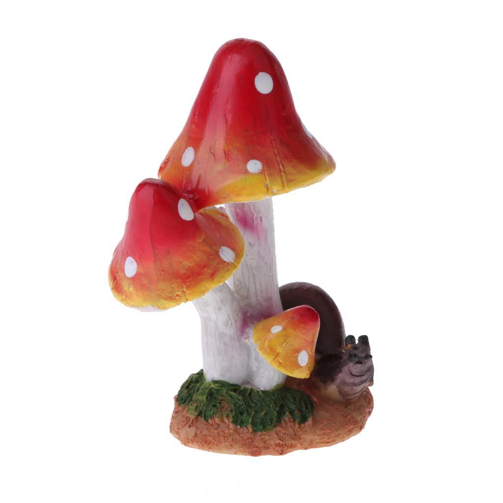 Resin Fairy Garden Ornament Miniature Home Decor