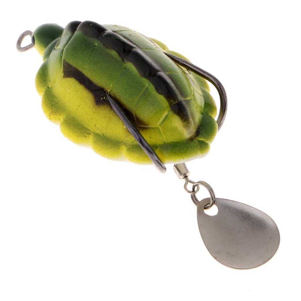 Topwater Frog Crankbait Tackle Crank Bait Bass Soft Swimbait Lures Hard Baits Fishing Lures