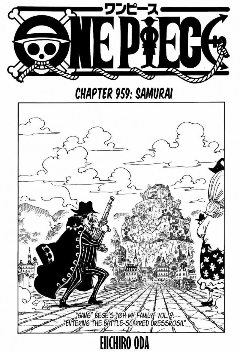 đảo hải tặc - one piece chapter 959 1