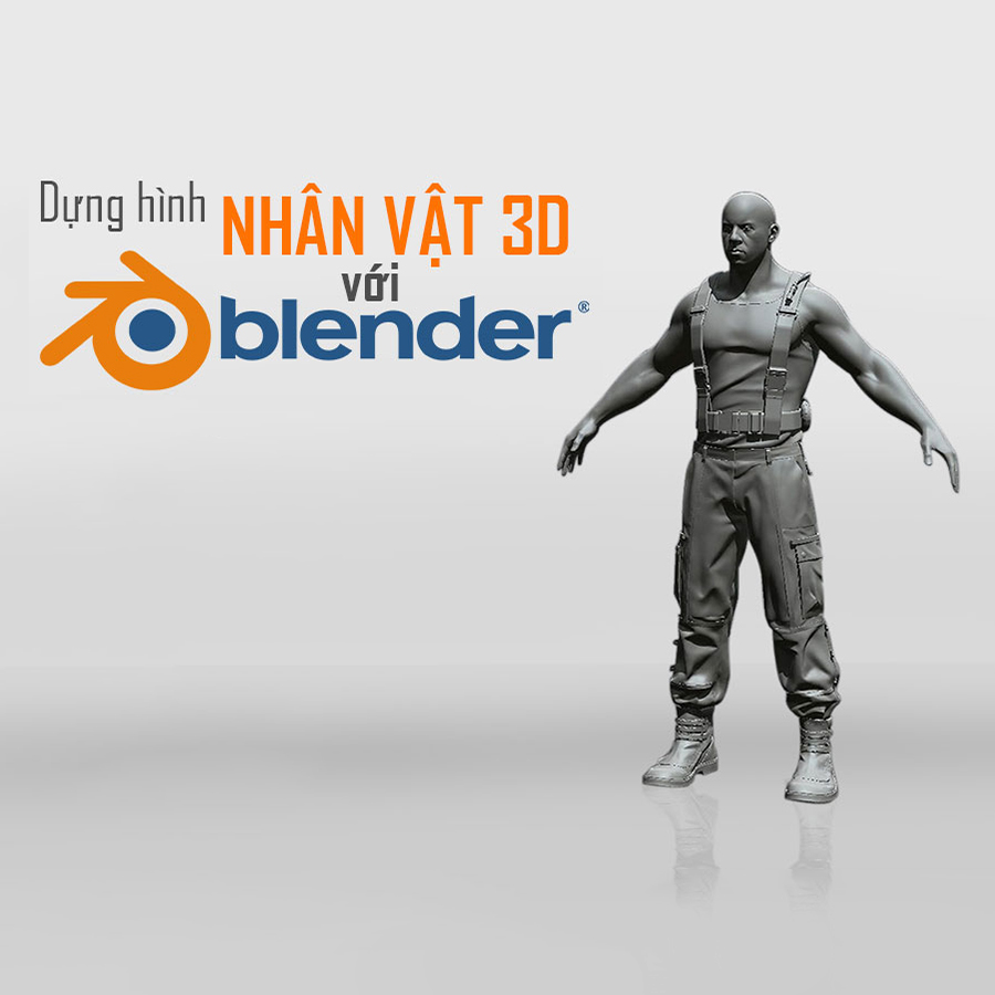 Tick Edu - Dựng Hình Nhân Vật 3D Với Blender
