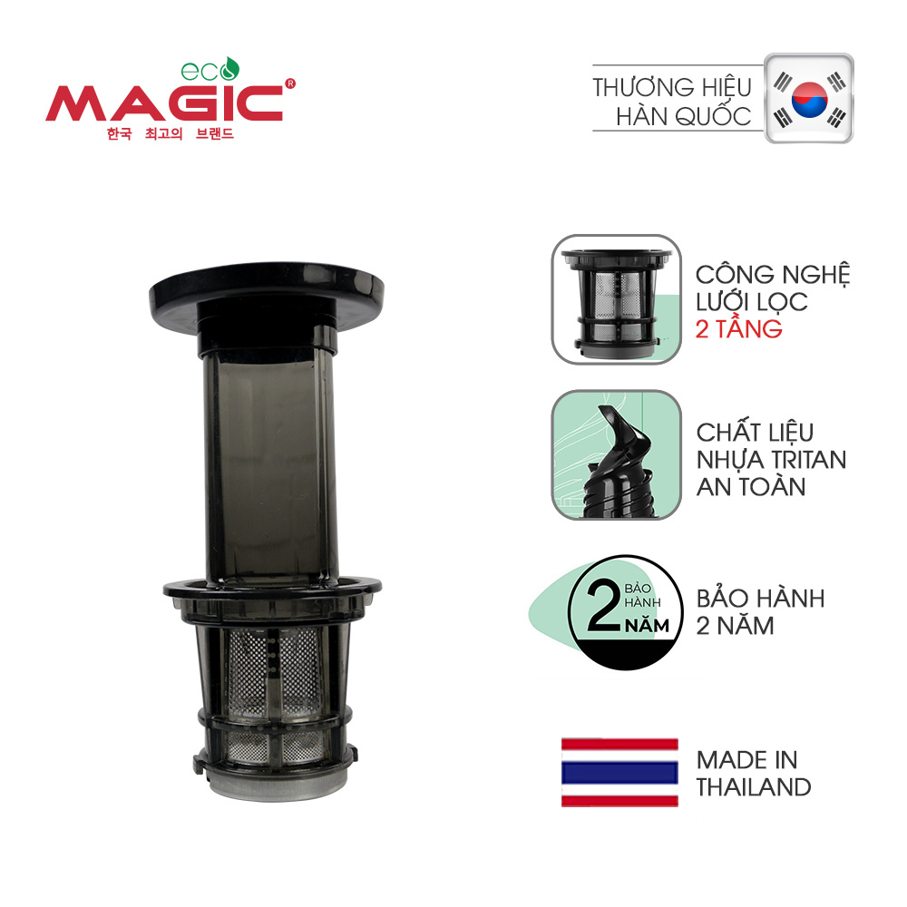 Máy ép tốc độ chậm thế hệ mới Magic Eco AC-131 - Hàng chính hãng