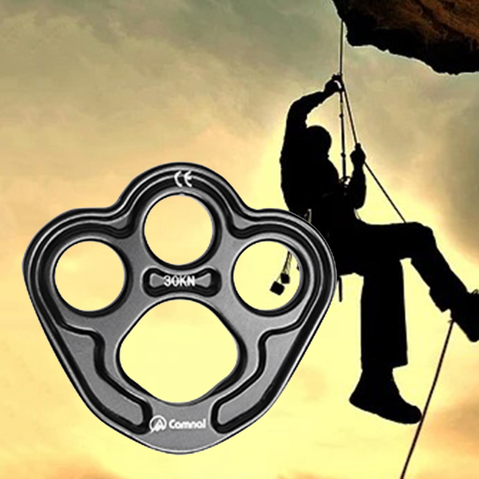 28KN Aluminum Rigging Anchor Plate Rock Climbing Rappelling Equipment