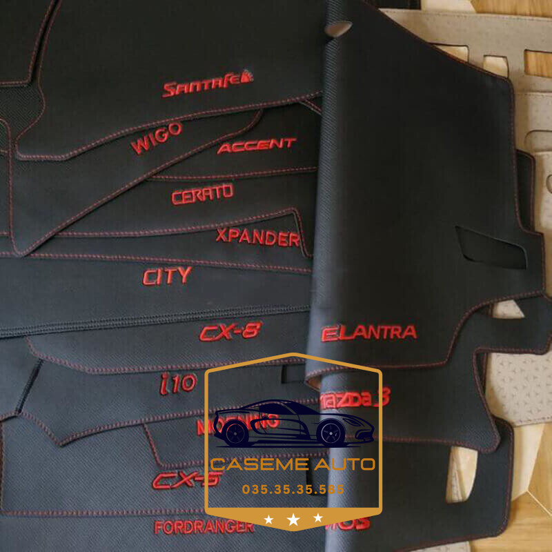 [CHEVROLET CAPTIVA] Thảm Taplo 3 Lớp Dành Cho Xe CHEVROLET CAPTIVA, Nhung Lông Cừu Và Da Vân Carbon Cao Cấp - Hàng Chính Hãng