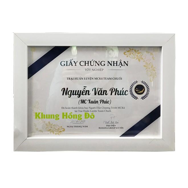 Khung ảnh, Khung Bằng Khen A5, A4 Tặng kèm đinh ba chân