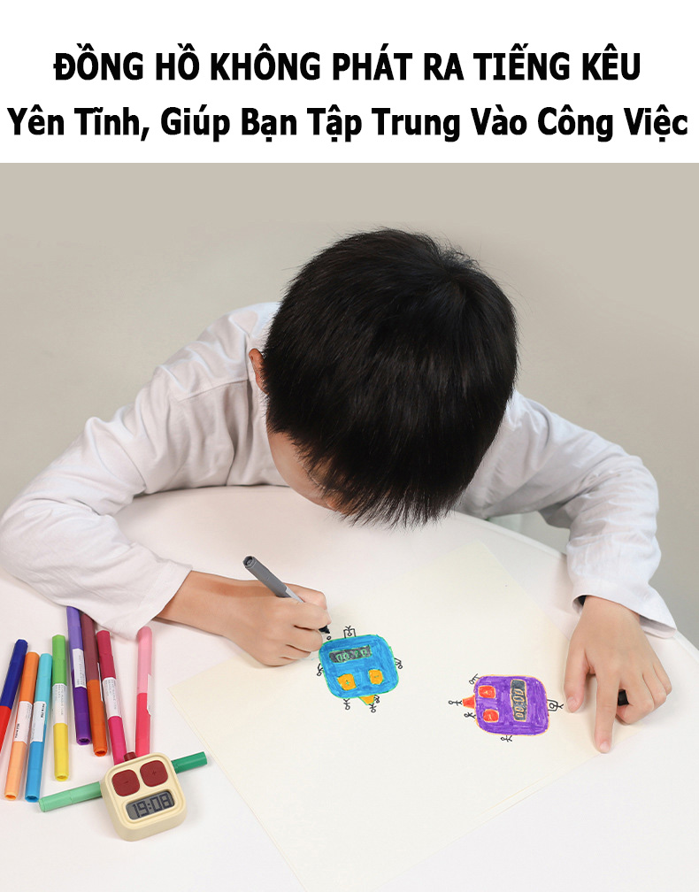 Đồng Hồ Điện Tử Bấm Giờ; Đồng Hồ Pomodoro; Đồng Hồ Hẹn Giờ Học Tập; Đếm Ngược Thời Gian