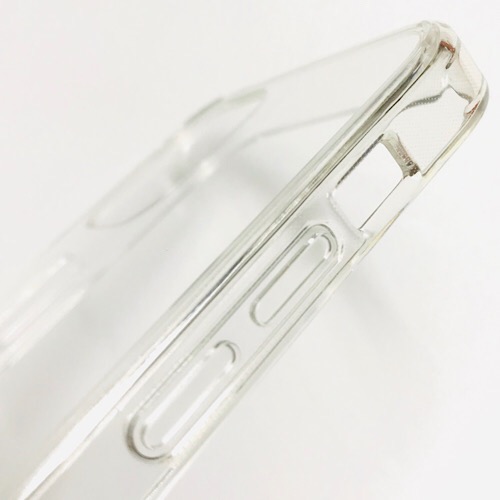 Ốp lưng cho iPhone 12 Pro Max Glass Shock chống sốc (Trong suốt không ố màu)