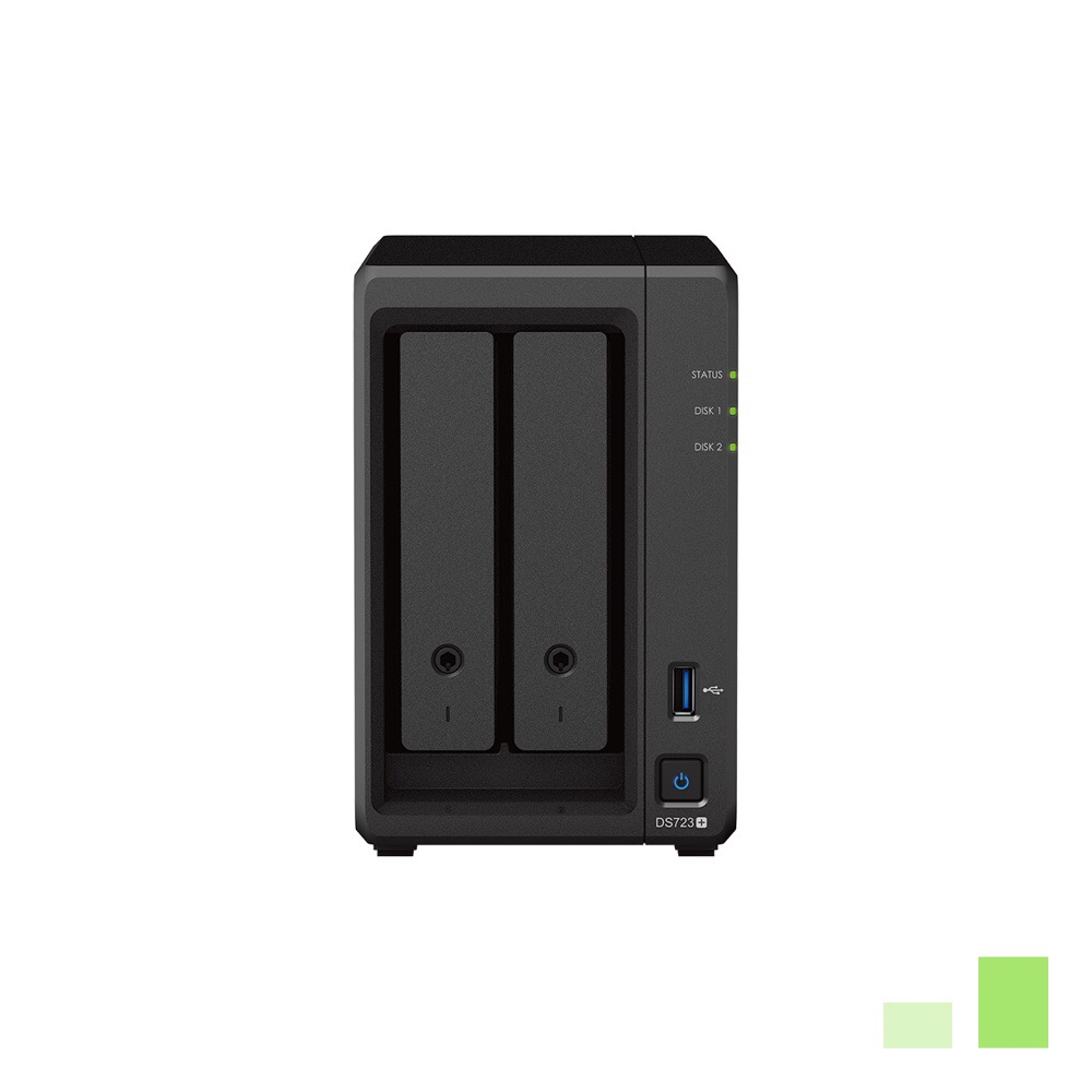 Synology DS723+ model 2-bay thiết bị lưu trữ dữ liệu mạng - Hàng chính hãng