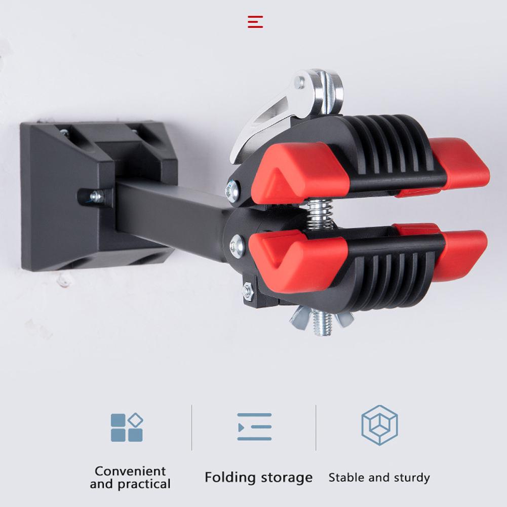 Móc treo tường xe đạp có thể cố định hiệu quả các loại xe đạp khác nhau, thuận tiện cho việc cất giữ, trưng bày sửa chữa và có đệm cao su nên sẽ không làm hỏng xe đạp.